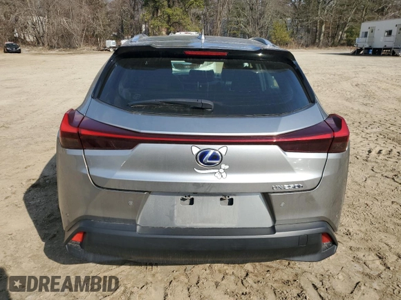 2021 Lexus UX with VIN JTHP9JBH7M2037908, listed as a Copart auction lot 48493995 with 52,066 mi miles and Salvage Title. Bid and sale history available at carsss.com. Image 6.