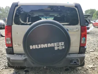 2006 Hummer H3 with VIN 5GTDN136668197039, listed as a Copart auction lot 60621614 with 209,051 mi miles and Salvage Title. Bid and sale history available at carsss.com. Image 6.