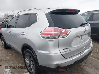 2016 Nissan Rogue SV with VIN 5N1AT2MV4GC877933, listed as a IAAI auction lot 41833360 with 177,232 mi miles. Bid and sale history available at carsss.com. Image 3.