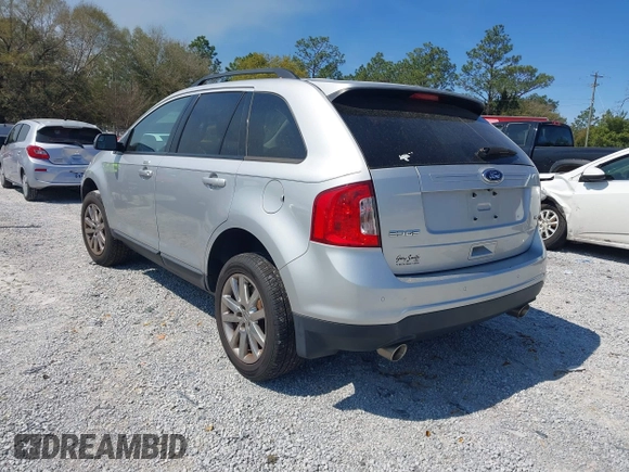 2013 Ford Edge SEL with VIN 2FMDK3JC8DBE36679, listed as a IAAI auction lot 41818519 with 106,619 mi miles. Bid and sale history available at carsss.com. Image 3.