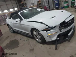 2021 Ford Mustang EcoBoost with VIN 1FATP8UH4M5138923, listed as a IAAI auction lot 41397141 with 51,744 mi miles. Bid and sale history available at carsss.com. Image 1.