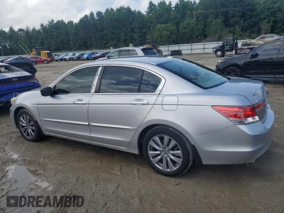 2011 Honda Accord EX-L with VIN 1HGCP3F89BA000682, listed as a Copart auction lot 61392095 with 191,690 mi miles and Clean title. Bid and sale history available at DreamBid. Image 2.