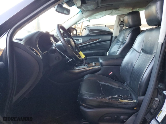 2014 Infiniti QX60 Hybrid with VIN 5N1CL0MN0EC514037, listed as a Copart auction lot 85060214 with NaN miles and Salvage Title. Bid and sale history available at carsss.com. Image 7.