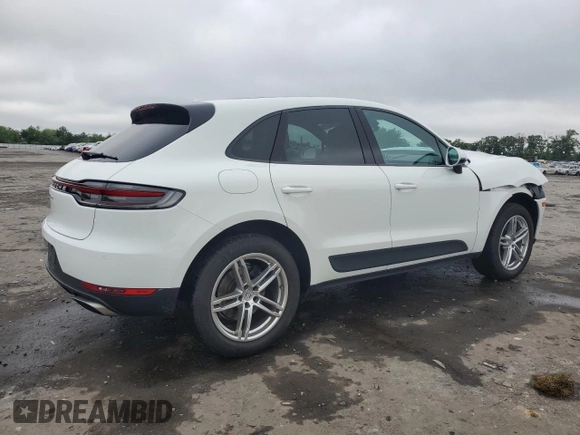 2020 Porsche Macan with VIN WP1AA2A59LLB10148, listed as a Copart auction lot 56995375 with 22,807 mi miles and Salvage title. Bid and sale history available at DreamBid. Image 3.