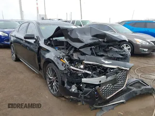 2019 Genesis G80 Sport with VIN KMTFN4JB9KU321079, listed as a IAAI auction lot 41822859 with 71,001 mi miles and . Bid and sale history available at carsss.com. Image 6.