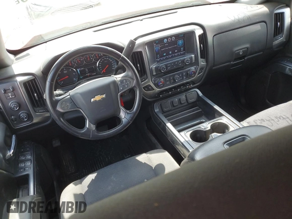 2016 Chevrolet Silverado 1500 LT with VIN 3GCUKREC8GG379208, listed as a Copart auction lot 53381765 with 91,530 mi miles and Salvage Title. Bid and sale history available at DreamBid. Image 8.
