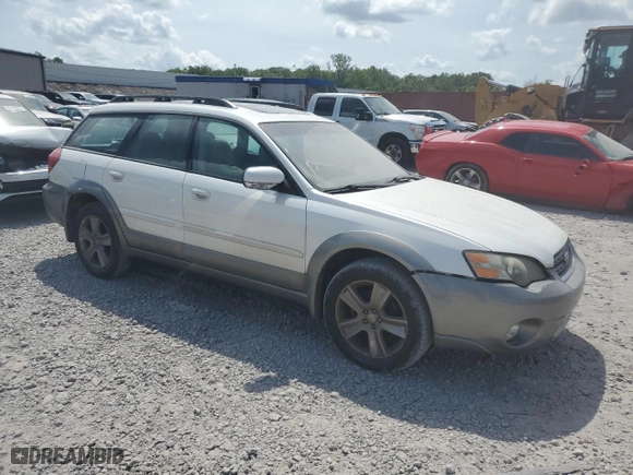 2005 Subaru Legacy Wagon (Natl) Outback R L.L. Bean Edition with VIN 4S4BP86C454363465, listed as a Copart auction lot 65395474 with 0 mi miles and Salvage Title. Bid and sale history available at carsss.com. Image 4.