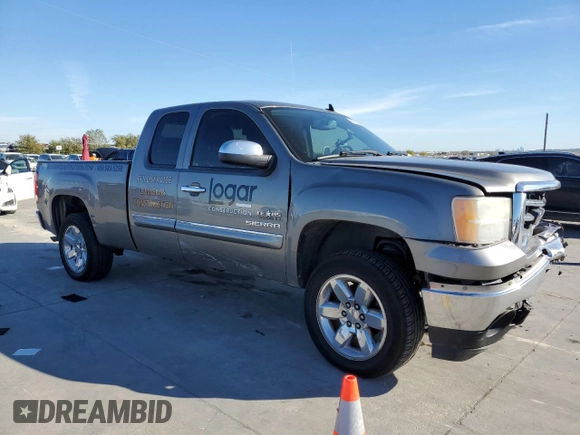 2012 GMC Sierra 1500 SLE with VIN 1GTR1VE01CZ352000, listed as a Copart auction lot 82092314 with 212,493 mi miles and Salvage title. Bid and sale history available at DreamBid. Image 4.