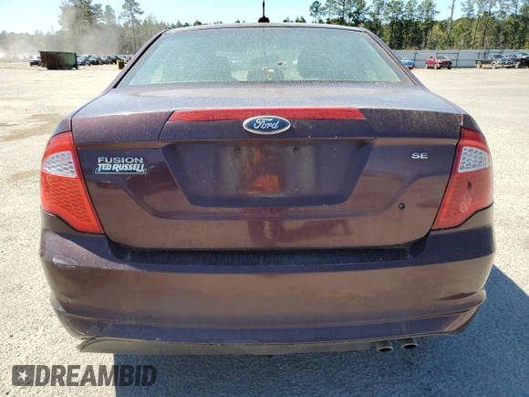 2011 Ford Fusion SE with VIN 3FAHP0HA1BR343680, listed as a Copart auction lot 50059985 with 320,550 mi miles and Salvage Title. Bid and sale history available at carsss.com. Image 6.