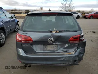 2017 Volkswagen Golf SportWagen S with VIN 3VWC17AU5HM533147, listed as a Copart auction lot 82604084 with 76,159 mi miles and Salvage Title. Bid and sale history available at carsss.com. Image 6.