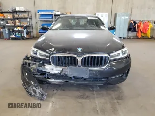 2021 BMW 5 Series 530i xDrive with VIN WBA13BJ01MCF15454, listed as a Copart auction lot 56922345 with 115,667 mi miles and Salvage title. Bid and sale history available at DreamBid. Image 5.