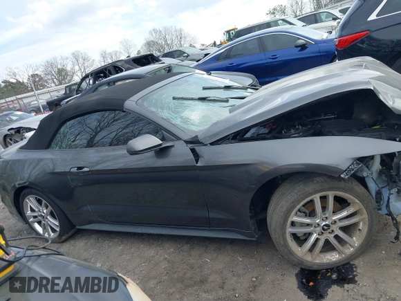 2017 Ford Mustang EcoBoost Premium with VIN 1FATP8UH2H5304894, listed as a IAAI auction lot 41654045 with 112,114 mi miles. Bid and sale history available at carsss.com. Image 13.