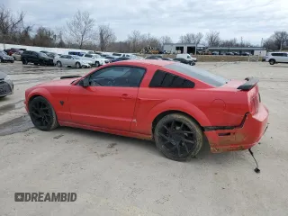 2009 Ford Mustang with VIN 1ZVHT80N895129590, listed as a Copart auction lot 46162455 with 145,096 mi miles and Salvage Title. Bid and sale history available at carsss.com. Image 2.