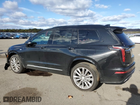 2021 Cadillac XT6 Sport z VIN 1GYKPGRS0MZ215942, wystawiony jako Copart lot #84830084 z przebiegiem 29 930 mil mil oraz Szkoda całkowita • Salvage title. Historia ofert i sprzedaży dostępna na DreamBid. Obrazek 2.