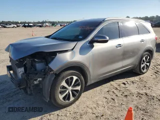 2017 Kia Sorento EX with VIN 5XYPH4A16HG207150, listed as a Copart auction lot 48208525 with 55,471 mi miles and Salvage title. Bid and sale history available at DreamBid. Image 1.