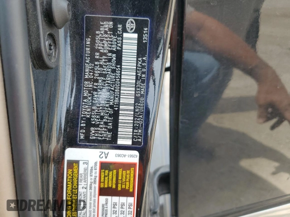 2012 Toyota Avalon с VIN 4T1BK3DB0CU456654, выставлен на аукционе Copart как лот 62870225 с пробегом 142 580 миль миль и Списание • Salvage title. История ставок и продаж доступна на DreamBid. Изображение 12.