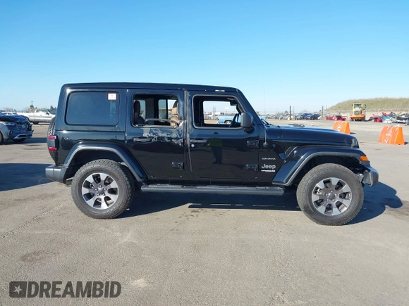 2021 Jeep Wrangler Unlimited Sahara Altitude z VIN 1C4HJXEN5MW659188, wystawiony jako IAAI lot #41414960 z przebiegiem 72 698 mil mil oraz . Historia ofert i sprzedaży dostępna na DreamBid. Obrazek 13.