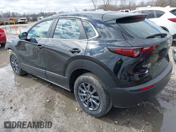 2024 Mazda CX-30 2.5 S with VIN 3MVDMBAM9RM654572, listed as a IAAI auction lot 41955821 with 23,660 mi miles. Bid and sale history available at carsss.com. Image 3.