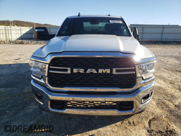 2023 Ram 2500 Big Horn with VIN 3C6UR5DJ8PG603069, listed as a Copart auction lot 80024504 with 0 mi miles and Salvage Title. Bid and sale history available at carsss.com. Image 5.