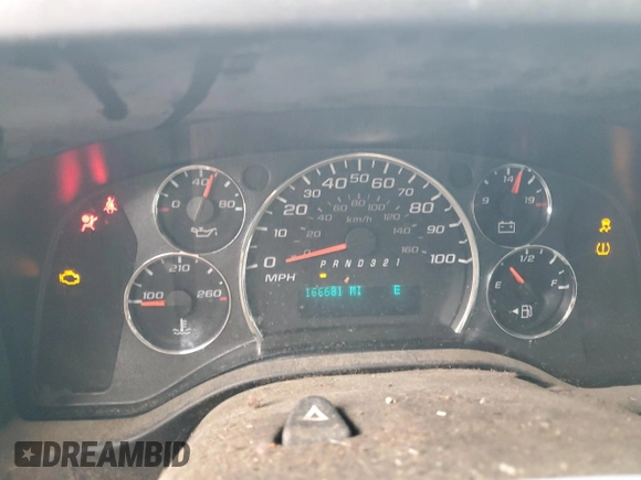 2013 Chevrolet Express Cargo Van with VIN 1GCSGAFX1D1124437, listed as a Copart auction lot 47736765 with 166,681 mi miles and Salvage Title. Bid and sale history available at carsss.com. Image 9.