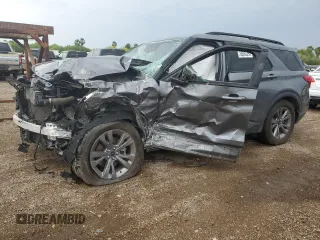 2022 Ford Explorer XLT z VIN 1FMSK7DH8NGA33169, wystawiony jako Copart lot #50503395 z przebiegiem 78 955 mil mil oraz Szkody całkowita. Historia ofert i sprzedaży dostępna na DreamBid. Obrazek 1.