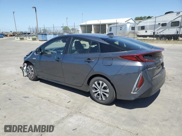 2022 Toyota Prius LE with VIN JTDKAMFP5N3200654, listed as a Copart auction lot 58482625 with 57,604 mi miles and Salvage title. Bid and sale history available at DreamBid. Image 2.