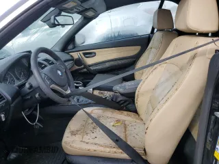 2013 BMW 1 Series 135i with VIN WBAUN7C57DVM27734, listed as a Copart auction lot 74684724 with 0 mi miles and Non Repairable. Bid and sale history available at carsss.com. Image 7.