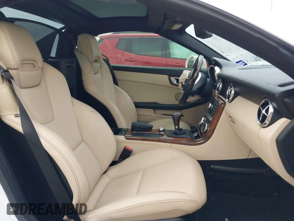 2014 Mercedes-Benz SLK 250 with VIN WDDPK4HA7EF081313, listed as a IAAI auction lot 41520329 with 53,031 mi miles and . Bid and sale history available at DreamBid. Image 5.