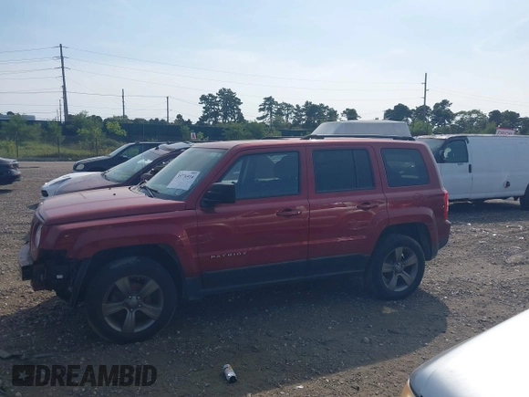 2015 Jeep Patriot High Altitude with VIN 1C4NJRFB5FD376338, listed as a IAAI auction lot 40358411 with 85,019 mi miles and . Bid and sale history available at carsss.com. Image 14.