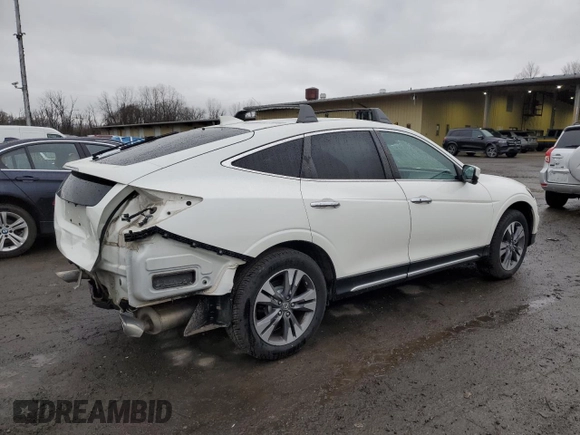 2015 Honda Crosstour EX-L z VIN 5J6TF2H59FL002581, wystawiony jako Copart lot #49122855 z przebiegiem 135 946 mil mil oraz Szkoda całkowita • Salvage title. Historia ofert i sprzedaży dostępna na DreamBid. Obrazek 3.