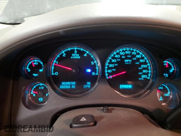 2012 GMC Yukon SLT with VIN 1GKS1CE04CR107539, listed as a Copart auction lot 49438295 with 232,526 mi miles and Salvage Title. Bid and sale history available at carsss.com. Image 9.