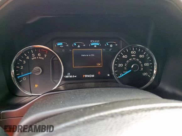 2017 Ford F-150 XL with VIN 1FTEW1CG6HKC32783, listed as a Copart auction lot 56245655 with 138,735 mi miles and Salvage title. Bid and sale history available at DreamBid. Image 9.