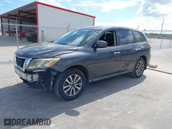 2014 Nissan Pathfinder Platinum with VIN 5N1AR2MN4EC703503, listed as a IAAI auction lot 41544972 with 162,287 mi miles and . Bid and sale history available at DreamBid. Image 2.