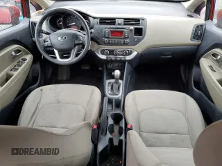 2015 Kia Rio LX with VIN KNADM4A38F6507494, listed as a Copart auction lot 72567224 with 93,456 mi miles and Salvage Title. Bid and sale history available at carsss.com. Image 8.