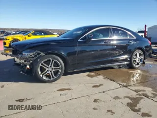 2016 Mercedes-Benz CLS with VIN WDDLJ6HB4GA169595, listed as a Copart auction lot 87883115 with 0 mi miles and Salvage Title. Bid and sale history available at carsss.com. Image 1.