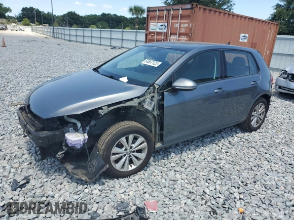 2018 Volkswagen Golf S с VIN 3VWG17AU0JM282951, выставлен на аукционе Copart как лот 54667125 с пробегом 82 218 миль миль и Списание • Salvage title. История ставок и продаж доступна на DreamBid. Изображение 1.