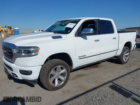 2021 Ram 1500 Limited with VIN 1C6SRFHT0MN626891, listed as a IAAI auction lot 41999414 with 38,931 mi miles and . Bid and sale history available at DreamBid. Image 2.