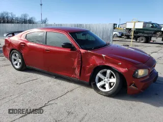 2007 Dodge Charger with VIN 2B3KA43RX7H779048, listed as a Copart auction lot 47894015 with 201,805 mi miles and Salvage Title. Bid and sale history available at carsss.com. Image 4.