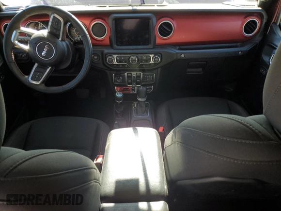 2022 Jeep Wrangler Unlimited Rubicon z VIN 1C4HJXFG1NW116549, wystawiony jako Copart lot #41506125 z przebiegiem 58 822 mil mil oraz Czysty tytuł • Clean title. Historia ofert i sprzedaży dostępna na DreamBid. Obrazek 8.
