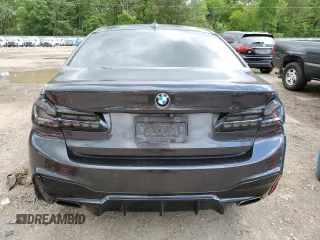 2019 BMW 5 Series 530i with VIN WBAJA5C53KWW30663, listed as a Copart auction lot 52177985 with 116,233 mi miles and Salvage Title. Bid and sale history available at carsss.com. Image 6.