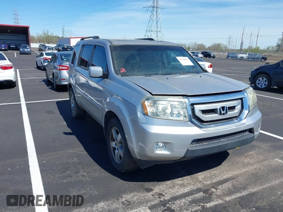 2011 Honda Pilot EX-L with VIN 5FNYF3H6XBB055684, listed as a IAAI auction lot 41820076 with 227,655 mi miles and . Bid and sale history available at DreamBid. Image 1.