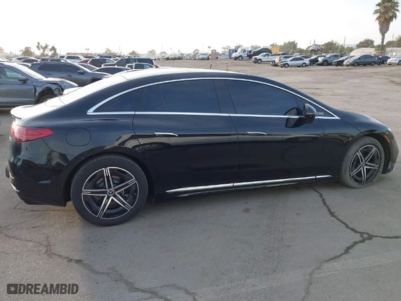 2023 Mercedes-Benz EQE with VIN W1KEG1CB4PF027476, listed as a IAAI auction lot 40777410 with NaN miles. Bid and sale history available at carsss.com. Image 13.