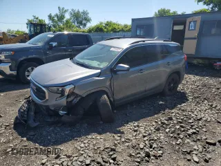 2019 GMC Terrain SLE z VIN 3GKALTEV4KL346810, wystawiony jako Copart lot #57344325 z przebiegiem 65 054 mil mil oraz Szkoda całkowita • Salvage title. Historia ofert i sprzedaży dostępna na DreamBid. Obrazek 1.