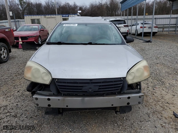 2006 Chevrolet Malibu LS w/1LS with VIN 1G1ZS51F86F285482, listed as a Copart auction lot 47254145 with 0 mi miles and Non Repairable. Bid and sale history available at carsss.com. Image 5.