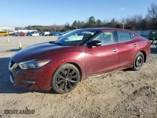2017 Nissan Maxima SR with VIN 1N4AA6AP0HC411866, listed as a Copart auction lot 86129124 with 130,063 mi miles and Salvage Title. Bid and sale history available at carsss.com. Image 1.