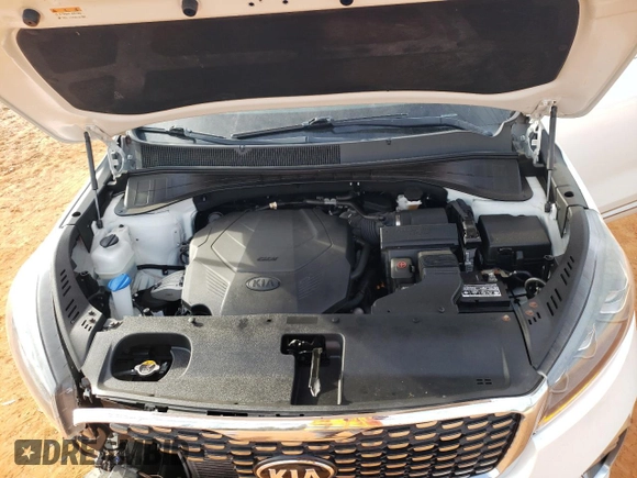 2019 Kia Sorento SX V6 with VIN 5XYPKDA50KG513353, listed as a Copart auction lot 86438044 with 53,397 mi miles and Salvage Title. Bid and sale history available at carsss.com. Image 13.