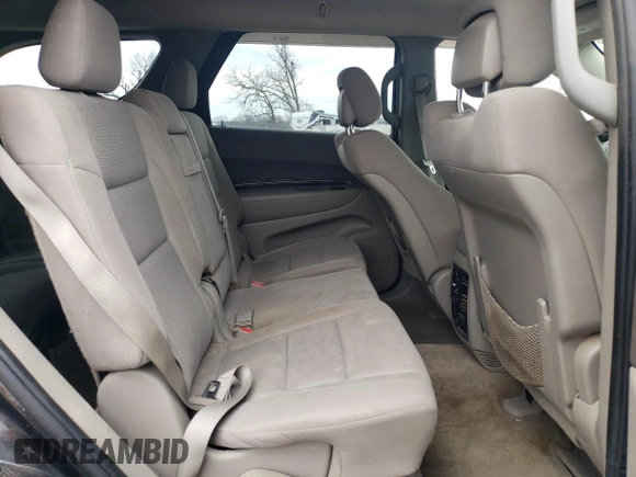 2012 Dodge Durango Crew with VIN 1C4RDJDG3CC158683, listed as a Copart auction lot 49988005 with 172,748 mi miles and Salvage Title. Bid and sale history available at DreamBid. Image 11.