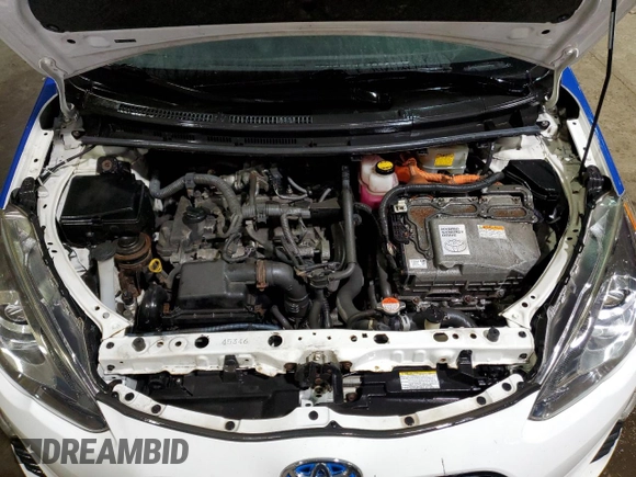 2016 Toyota Prius One with VIN JTDKDTB38G1125158, listed as a Copart auction lot 53308585 with 107,919 mi miles and Clean Title. Bid and sale history available at carsss.com. Image 12.