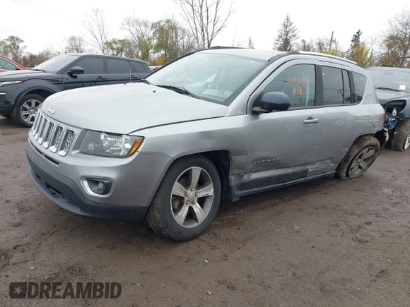 2016 Jeep Compass High Altitude Edition with VIN 1C4NJCEA2GD718173, listed as a IAAI auction lot 40930567 with 58,048 mi miles. Bid and sale history available at carsss.com. Image 2.