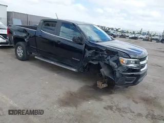 2019 Chevrolet Colorado 2WD Work Truck with VIN 1GCGSBEN6K1146263, listed as a IAAI auction lot 42247164 with 50,057 mi miles and . Bid and sale history available at DreamBid. Image 1.